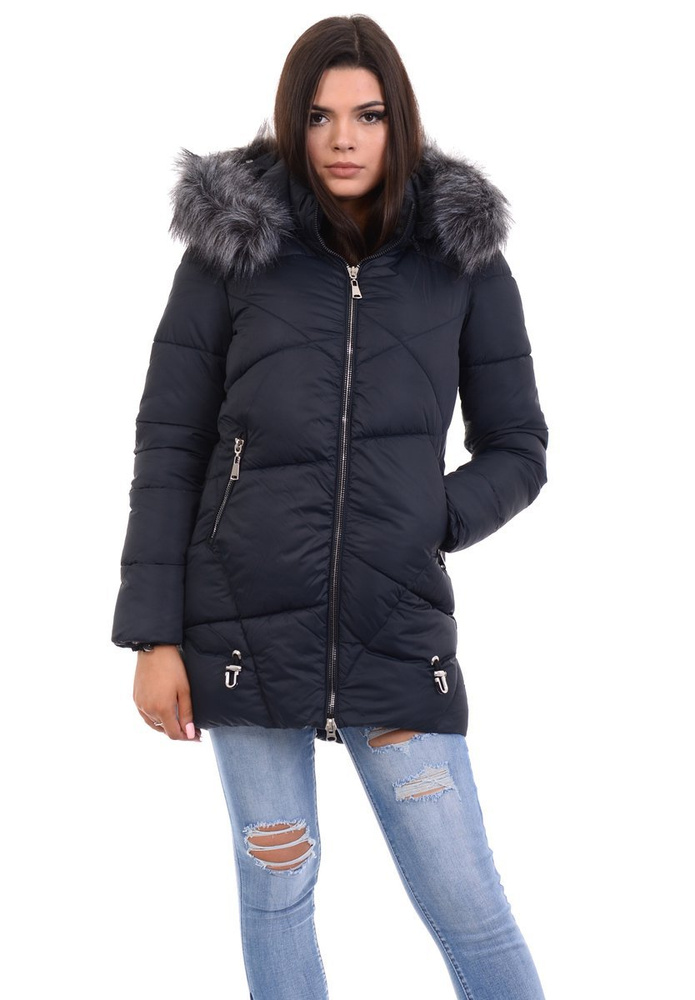 Kurtka Zimowa Marianna Granatowa