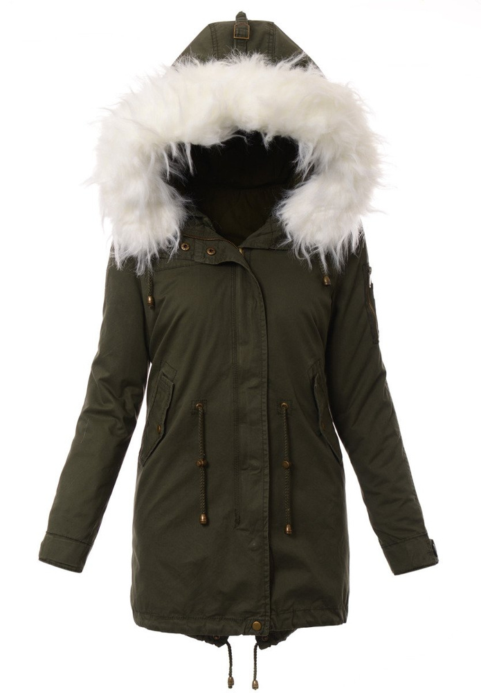 Parka Wiosenno Zimowa 2w1 Zielona