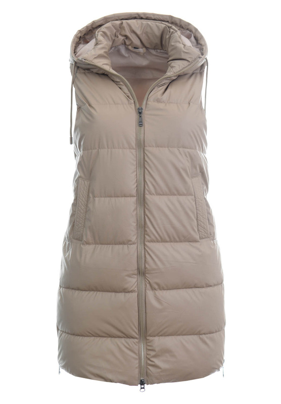 Damska Kamizelka Bezrękawnik Aleksa Cappuccino