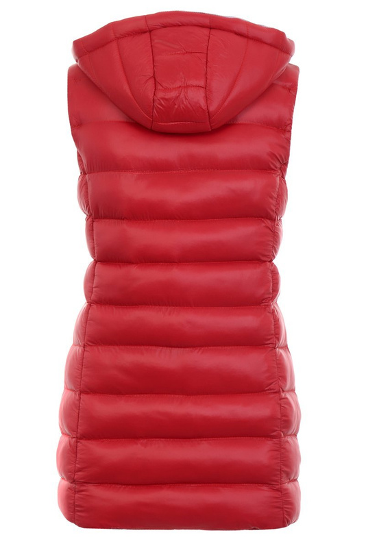 Damska Kamizelka Bezrękawnik Magdalena Czerwony