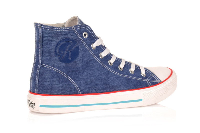 Wysokie Trampki Tenisówki Kylie Dżinsowe