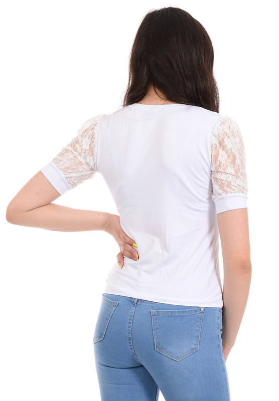 Damska Bluzka Biała