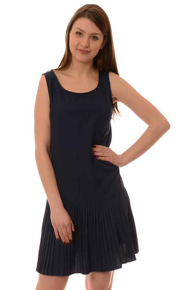 Sukienka Damska Granatowa