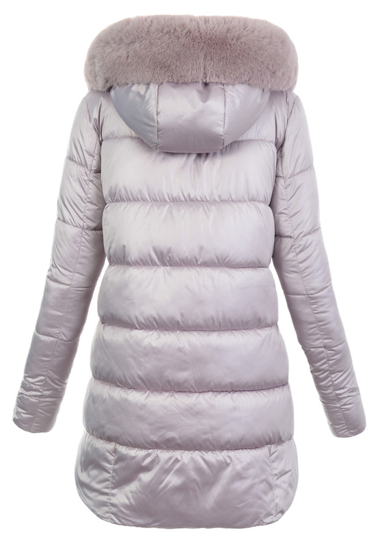 Damska Kurtka Ortalionowa Salma Różowa