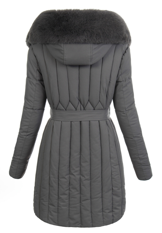 Damska Kurtka Zimowa Milena Grafitowa