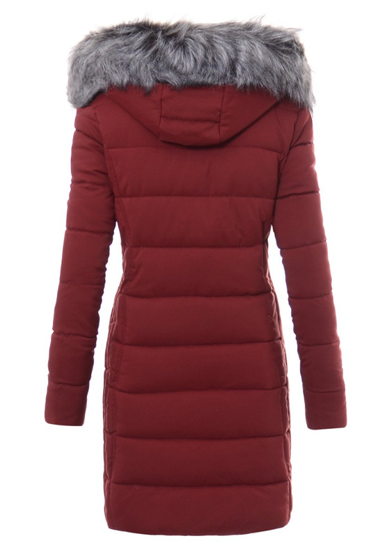 Kurtka Zimowa Karolina Bordowa