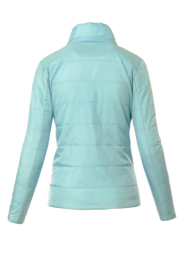 Damska Jesienna Wiosenna Kurtka Błękitna