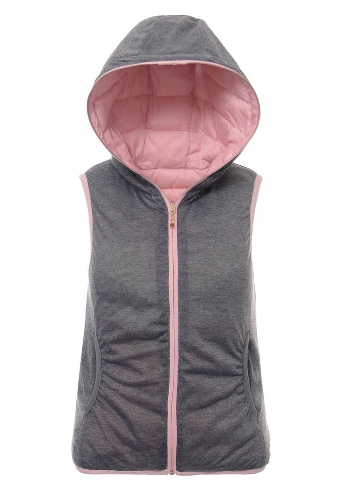 Damska Kamizelka Bezrękawnik Ines Różowy