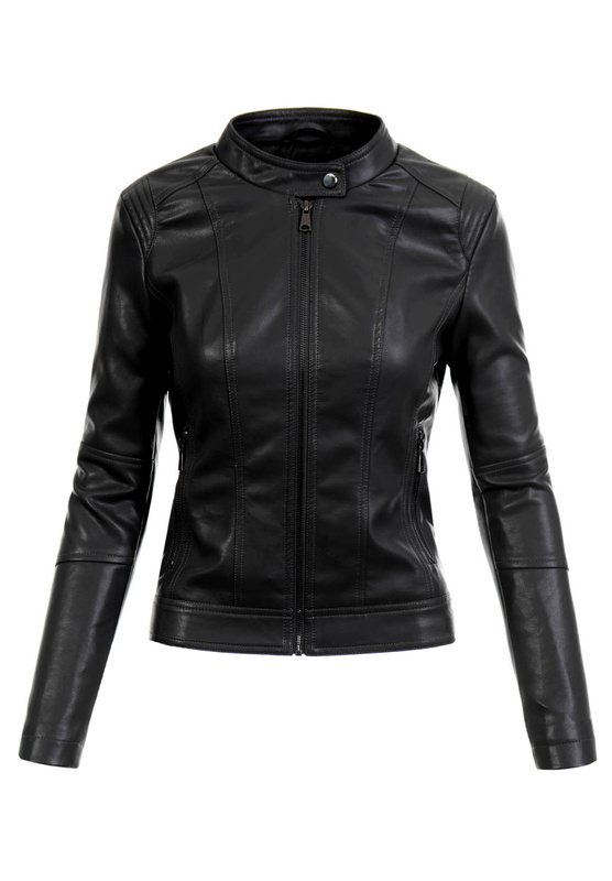 Damska Kurtka Ramoneska Asteria Czarna