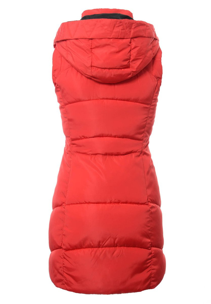 Damska Kamizelka Bezrękawnik Anna Czerwony
