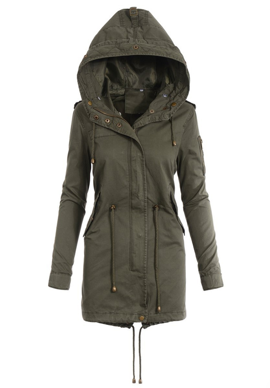 Parka Wiosenno Zimowa 2w1 Zielona