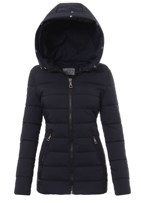 Kurtka Zimowa Zofia Ciemny Granat