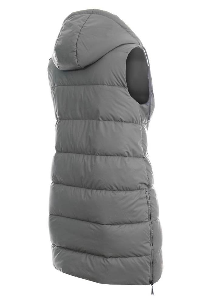 Damska Kamizelka Bezrękawnik Aleksa Szara