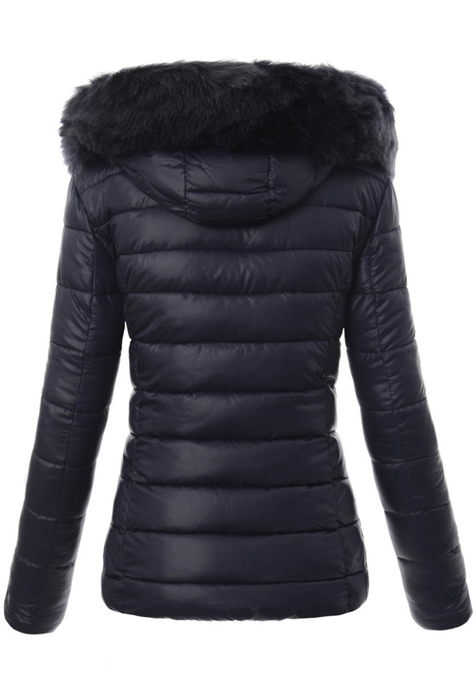 Damska Zimowa Kurtka Ortalionowa Daria Granatowa