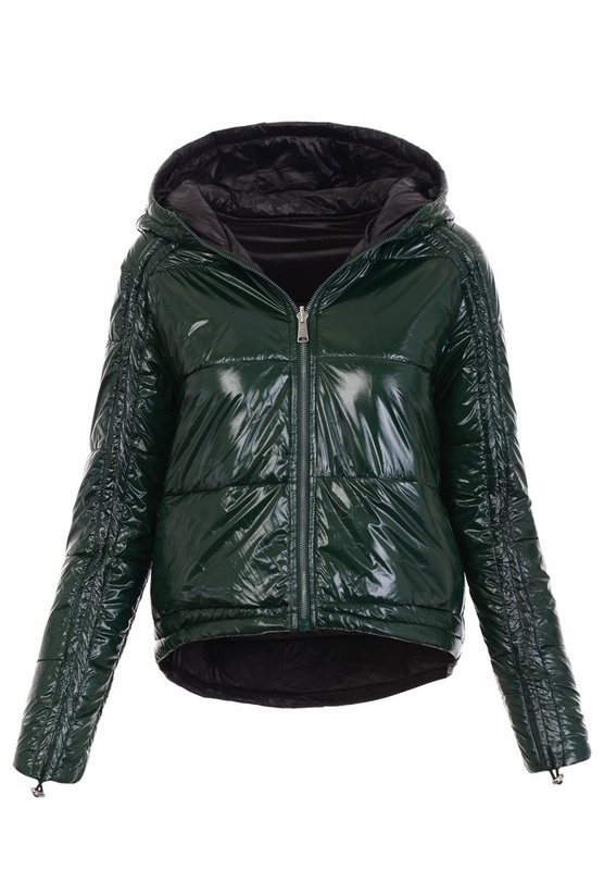 Damska Wiosenno- Jesienna Kurtka Elwira Zielona