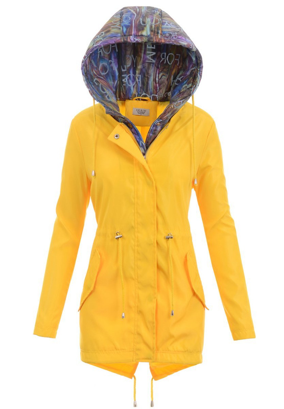 Kurtka Wiosenna Waleria Żółta