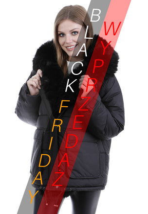 Damska Kurtka Pikowana Kristin Czarna