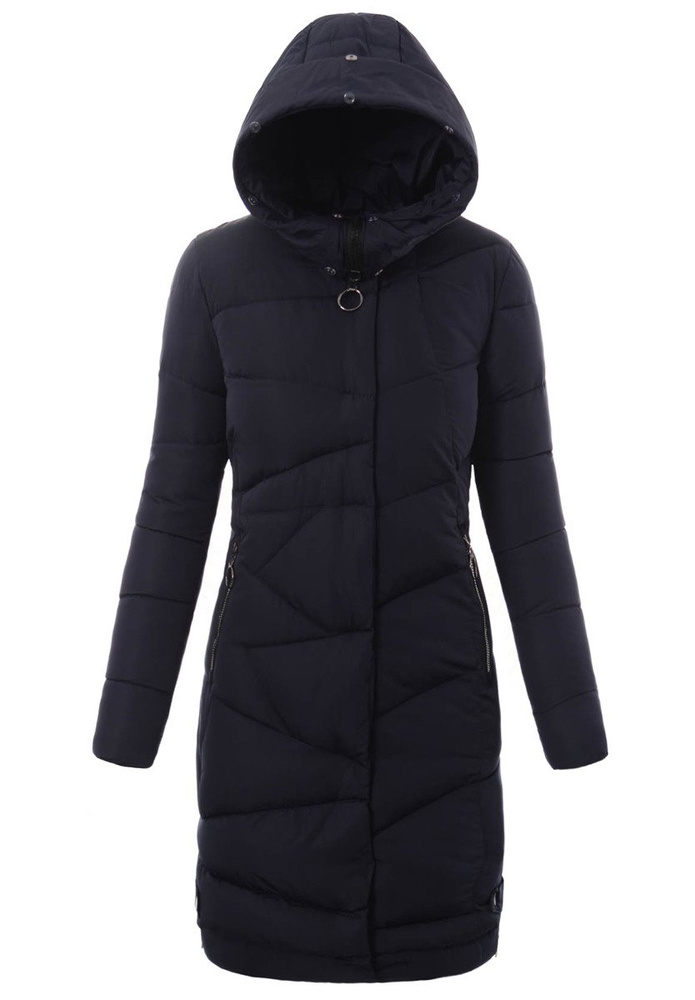 Damska Zimowa Kurtka Ortalionowa Miriam Granatowa
