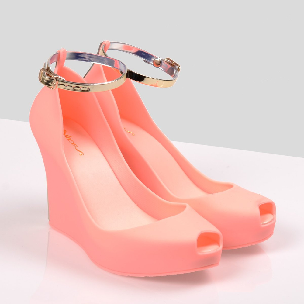 Gumowe Koturny Meliski Matowe Monica Różowe