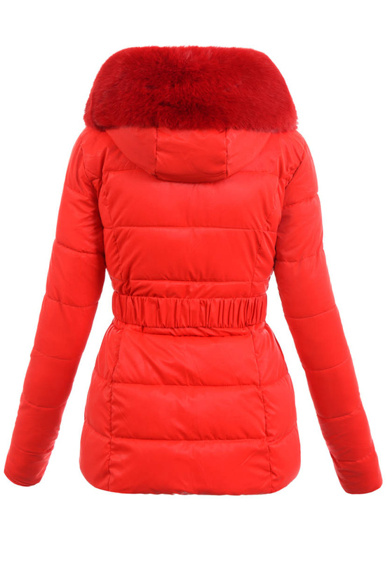 Damska Kurtka Ortalionowa Ramona Czerwona