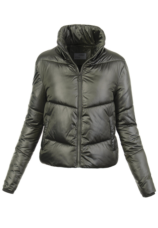 Damska Kurtka Ortalionowa Caroline Zielona