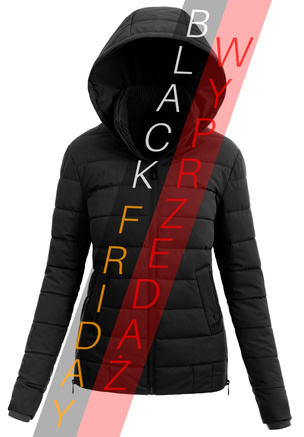 Damska Kurtka Zimowa Bernadeta Czarna