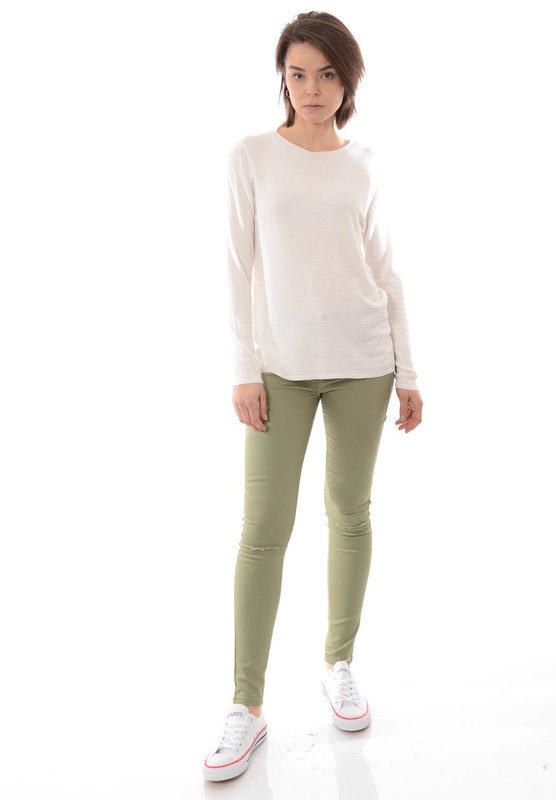 Damska Bluzka Oversize Biała