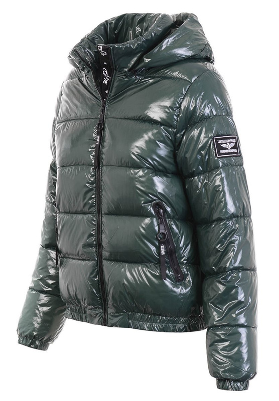 Damska Kurtka Nina Ciemno Zielona