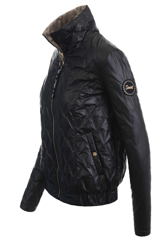 Damska Kurtka Przejściowa Wiosenna Karina Czarna