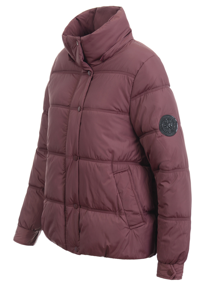 Damska Kurtka Zimowa Marlena Bordowa