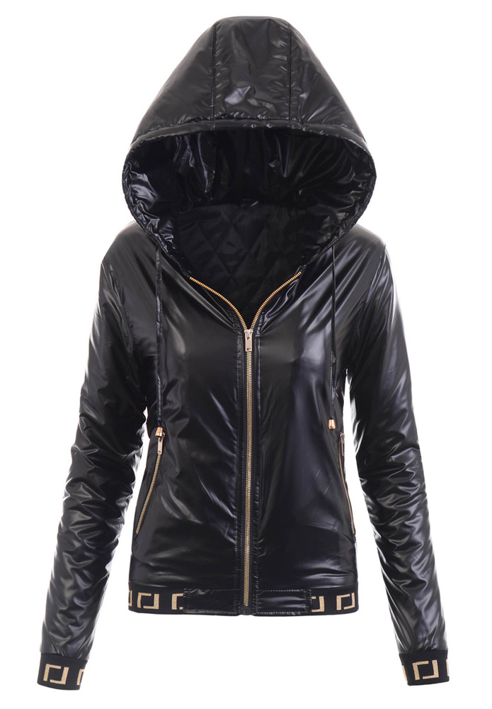 Damska Wiosenno - Jesienna Kurtka Ellena Czarna