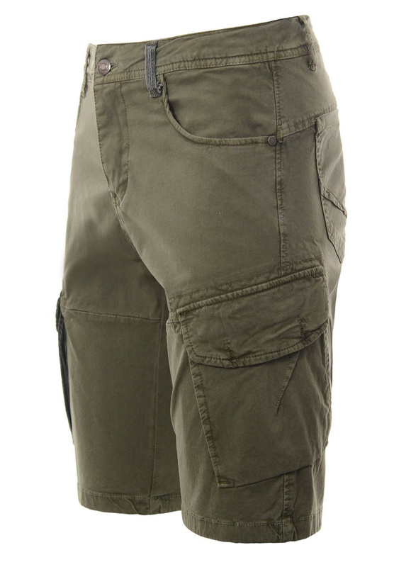 Męskie Spodenki Krótkie Bojówki Zielone