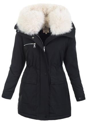 Parka Zimowa Parka Oxana Czarna