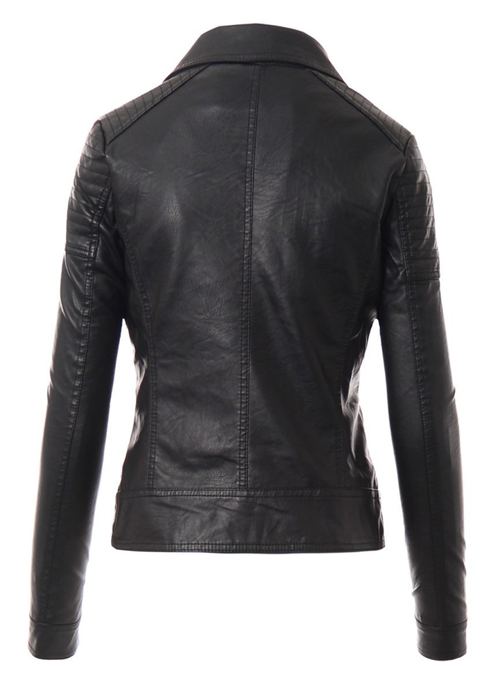 Damska Kurtka Ramoneska Czarna