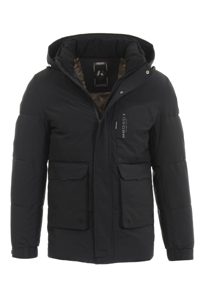 Męska Zimowa Kurtka Rafał Czarna