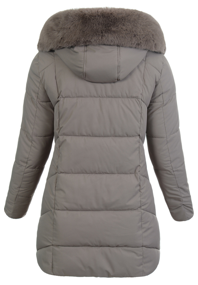 Damska Kurtka Ortalionowa Teresa Jasno Brązowa