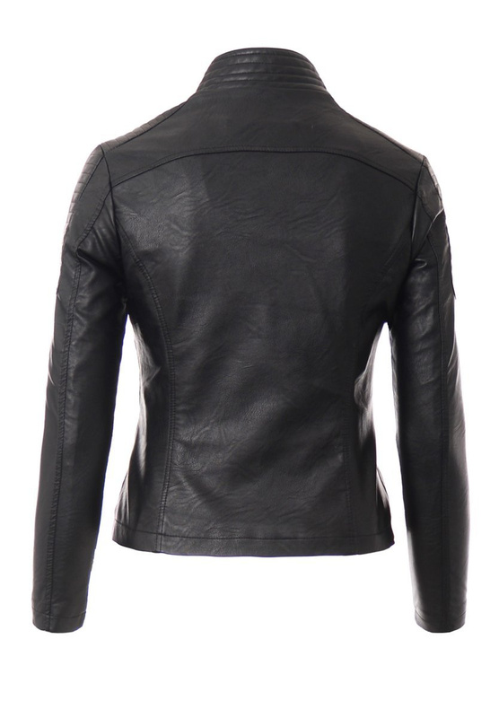 Damska Kurtka Ramoneska Klaudia Czarna