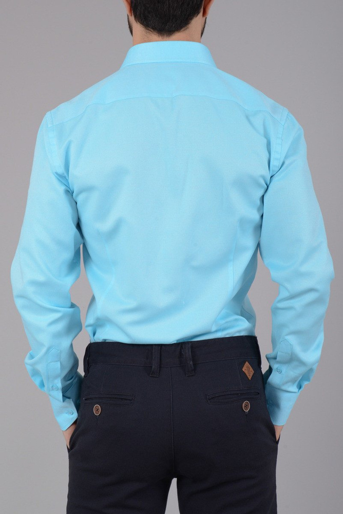 Elegancka Męska Koszula Morska Zieleń