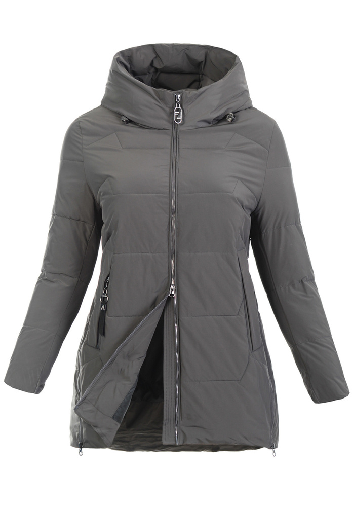 Damska Kurtka Pikowana Anika Grafitowa