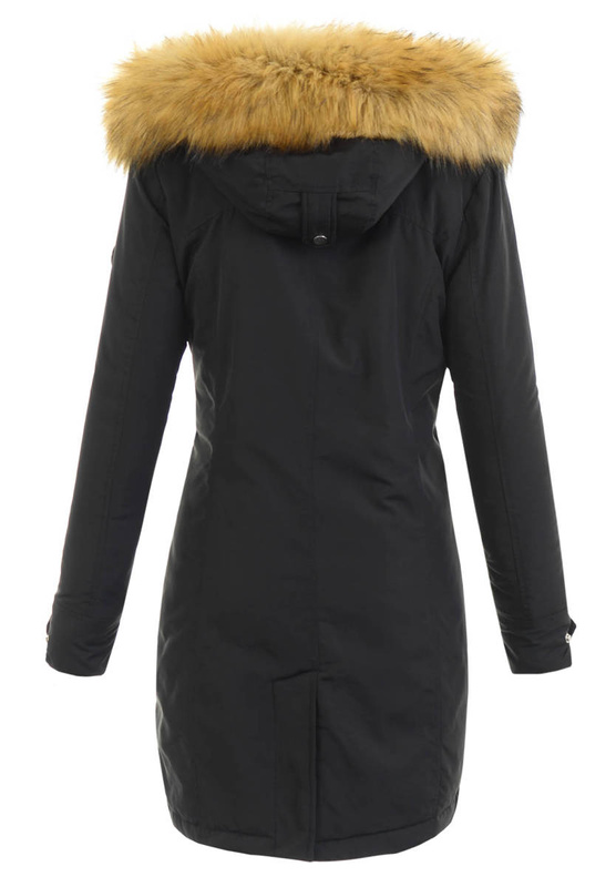 Parka Zimowa Parka Andrea Czarna