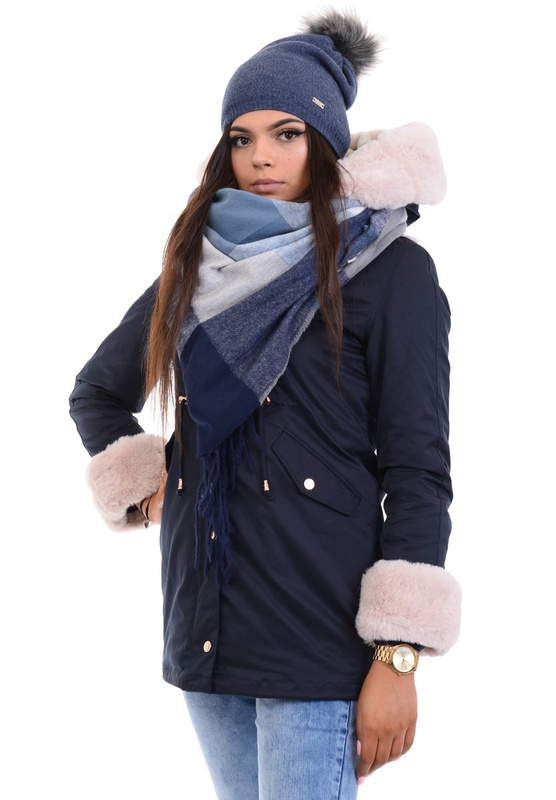 Chusta Damska ciemnoniebieska