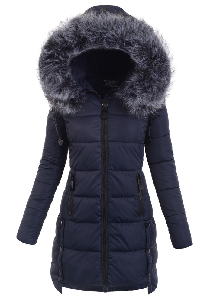 Damska Ortalionowa Kurtka Damska Granatowa