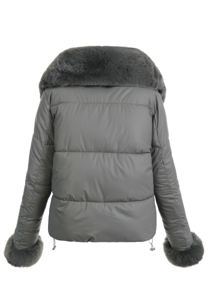 Damska Kurtka Zimowa Bogumiła Zielona