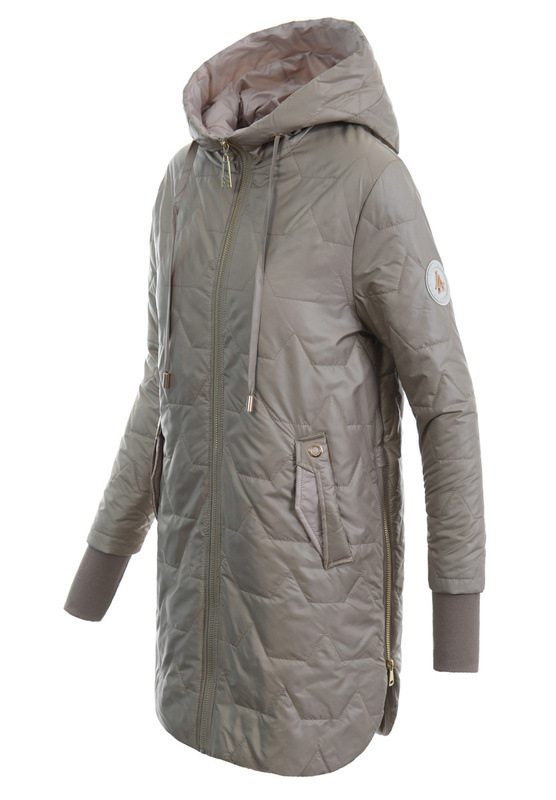 Damska Kurtka Przejściowa Wiosenna Malika Beżowa