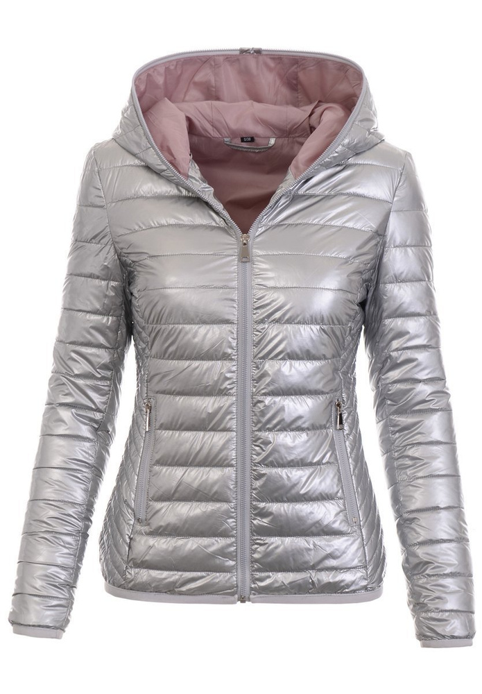 Damska Wiosenno- Jesienna Kurtka Florencja Srebrna