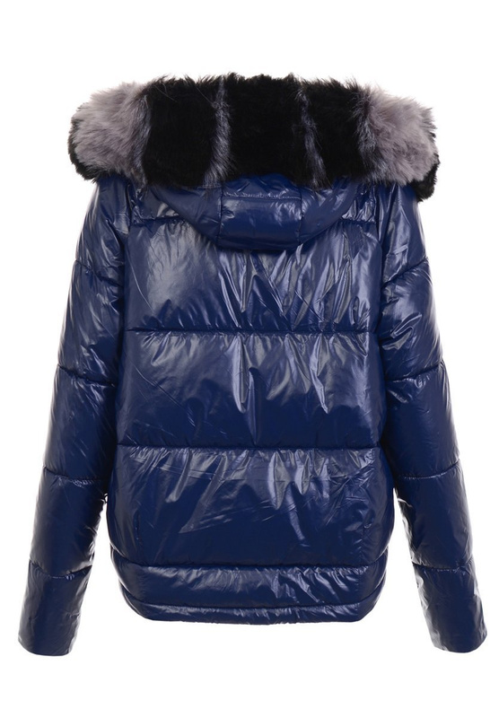 Damska Kurtka Ortalionowa Ewelina Granatowa