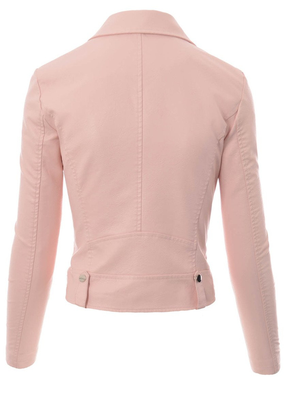 Damska Kurtka Ramoneska Różowa