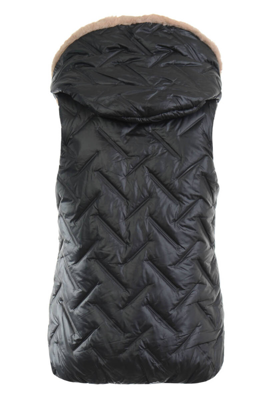 Damska Kamizelka Bezrękawnik Marie Czarny