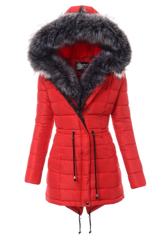 Kurtka Zimowa Nina Czerwona