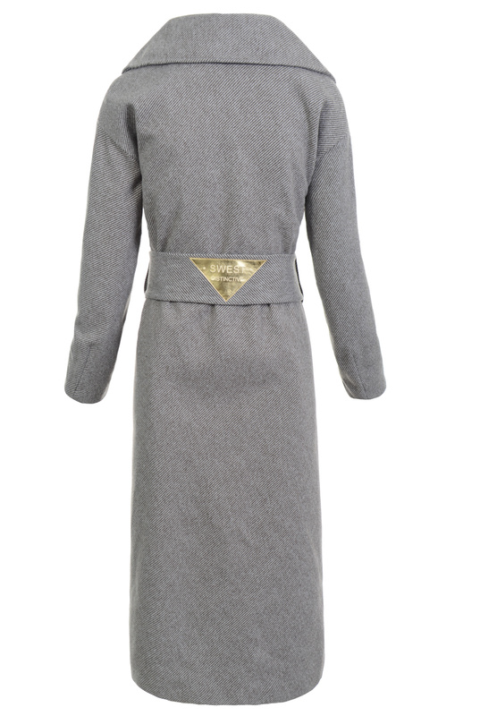 Damska Płaszcz Przejściowy Ariana Brązowy